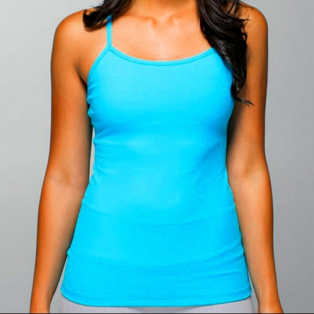 Lululemon Power Y Tank, Blue, Size 6